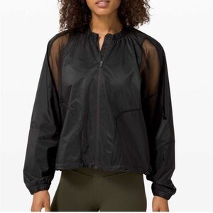 lululemon athletica Black Bomber Jacket